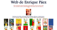 Desktop Screenshot of enriquepaez.com