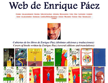 Tablet Screenshot of enriquepaez.com